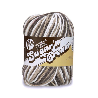 Lily Sugar'n Cream Super Size Ombres Yarn Chocolate Ombre