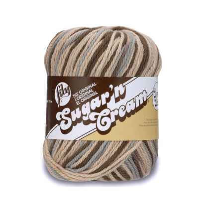 Lily Sugar'n Cream Super Size Ombre Yarn Earth Ombre