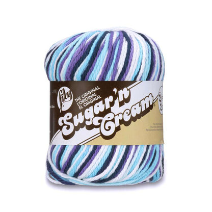 Lily Sugar'n Cream Super Size Ombre Yarn Moondance