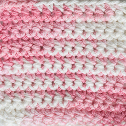 Lily Sugar'n Cream Super Size Ombre Yarn Strawberry