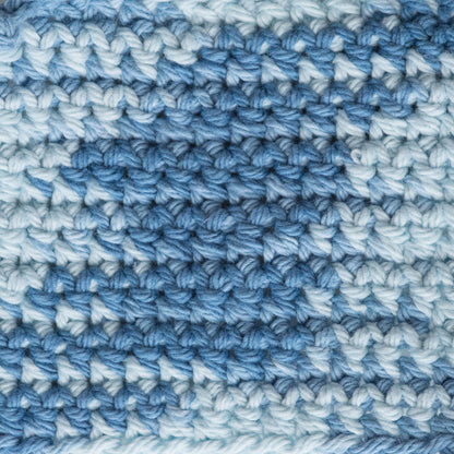 Lily Sugar'n Cream Super Size Ombre Yarn Faded Denim