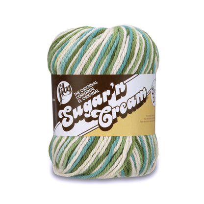 Lily Sugar'n Cream Super Size Ombre Yarn Emerald Isle