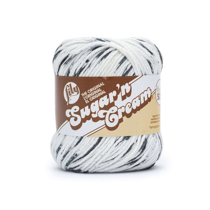 Lily Sugar'n Cream Super Size Ombre Yarn Salt N Pepper