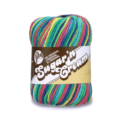 Lily Sugar'n Cream Super Size Ombres Yarn Psychedelic