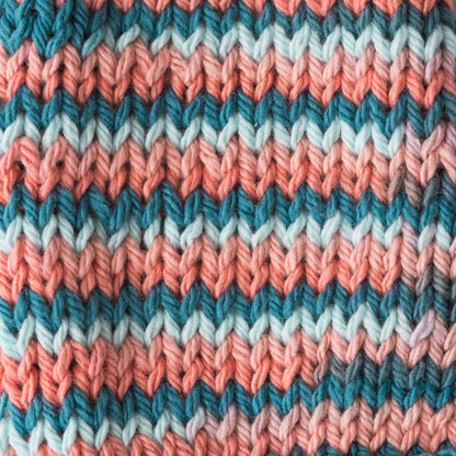 Lily Sugar'n Cream Super Size Ombre Yarn Coral Seas Ombre