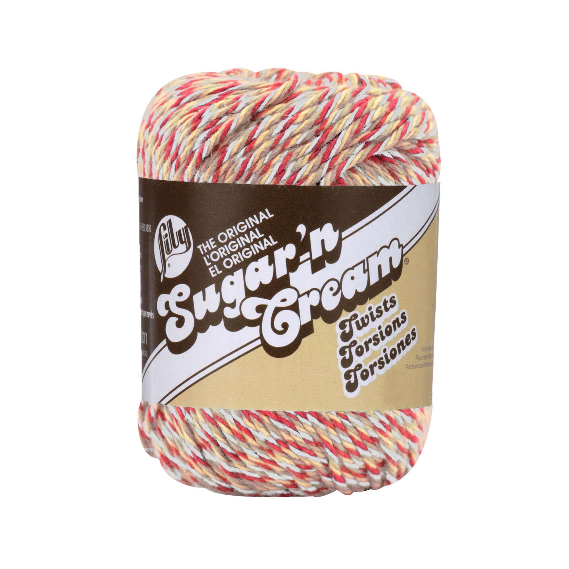 Lily Sugar'n Cream Twists Yarn Barnboard Twists