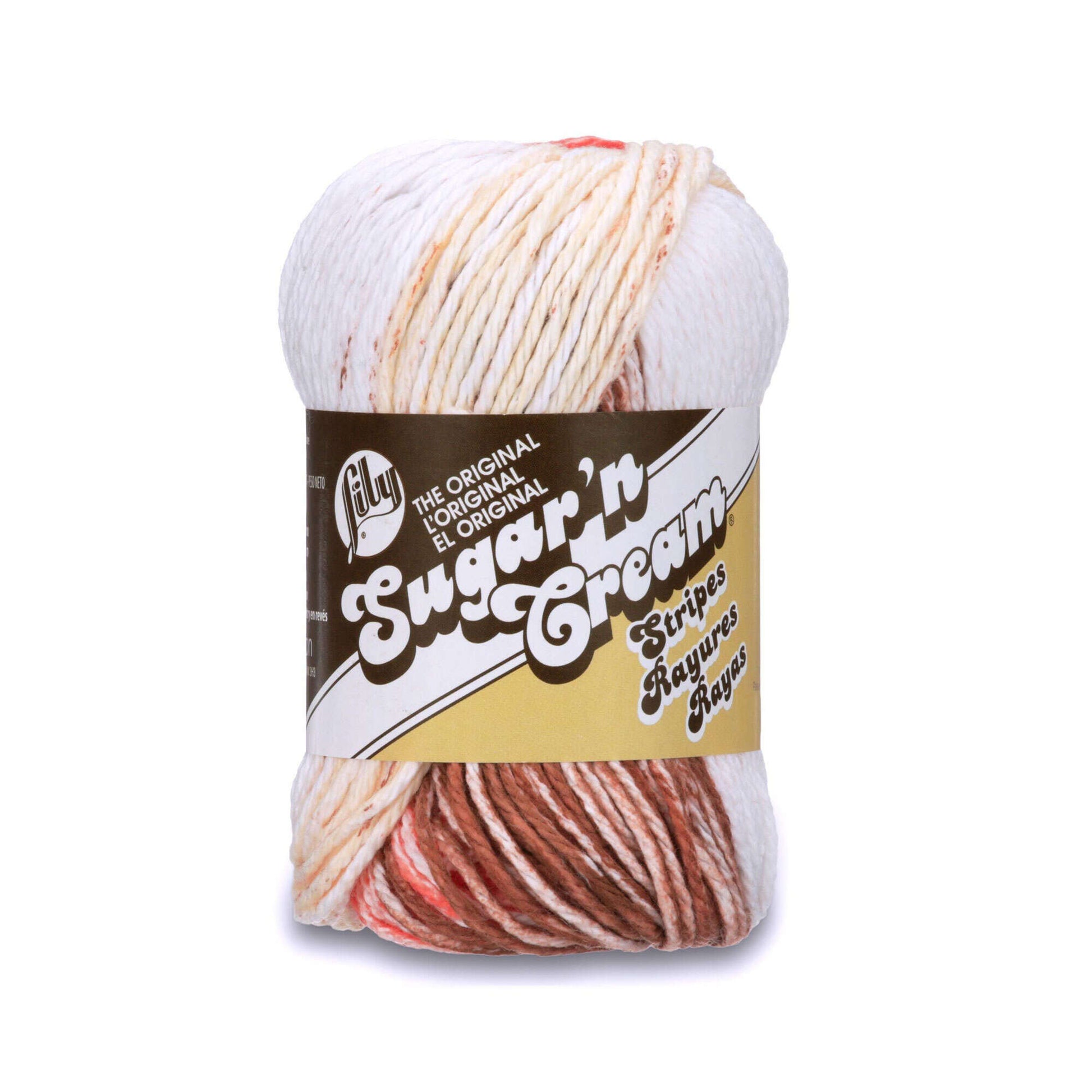  Lily Sugar and Cream Cotton Yarn, Country Stripes
