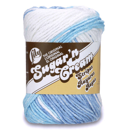 Lily Sugar'n Cream Stripes Yarn - Discontinued Shades Tie Dye Stripes