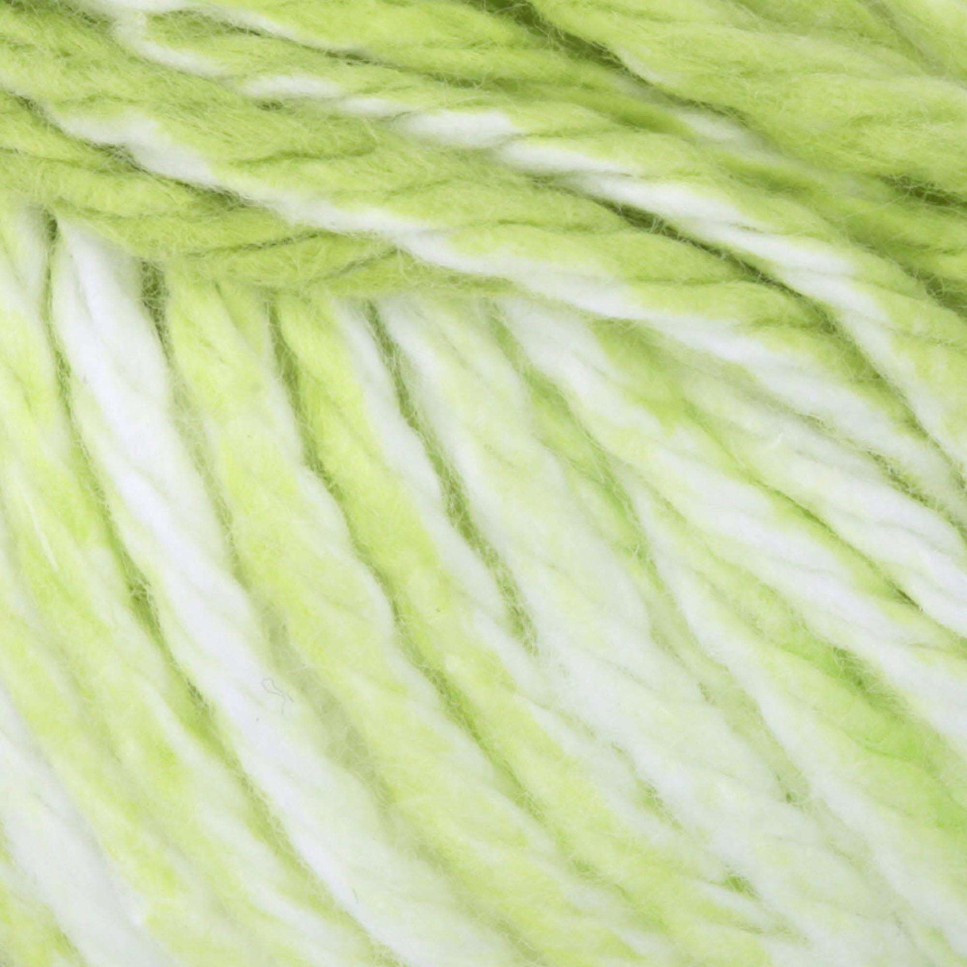 Lily Sugar'n Cream Stripes Yarn Lime Stripes