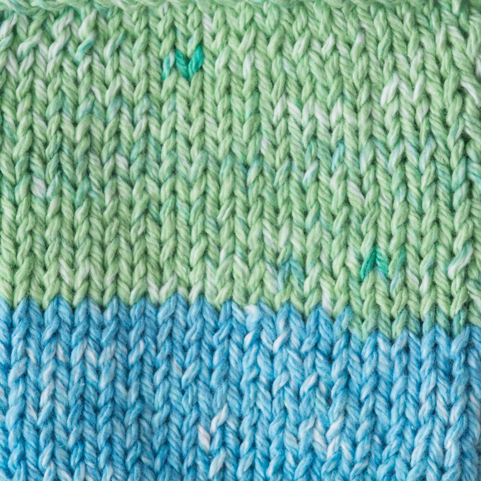 Lily Sugar and Cream Cotton Yarn, Natural Stripes, 285 Foot