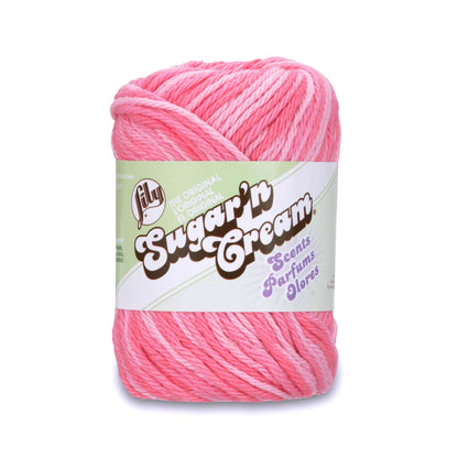 Lily Sugar'n Cream Scents Yarn - Discontinued Shades Rose Petal