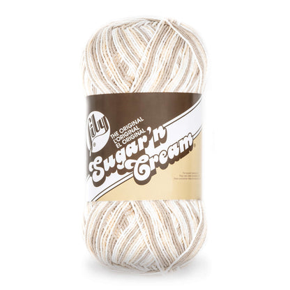 Lily Sugar'n Cream Big Ball Ombres Yarn (340g/12oz) Queen Ann's Lace