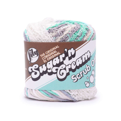Lily Sugar'n Cream Scrub Off Yarn Bubble White