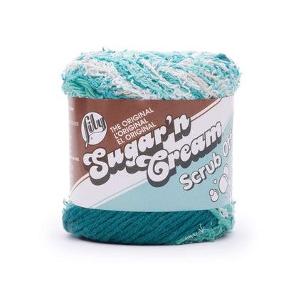 Lily Sugar'n Cream Scrub Off Yarn Deep Turquoise