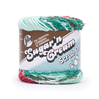 Lily Sugar'n Cream Scrub Off Yarn - Discontinued Peppermints