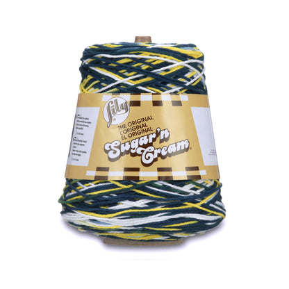 Lily Sugar'n Cream Cone Yarn (400g/14oz) - Discontinued Shades Bold Navy Ombre