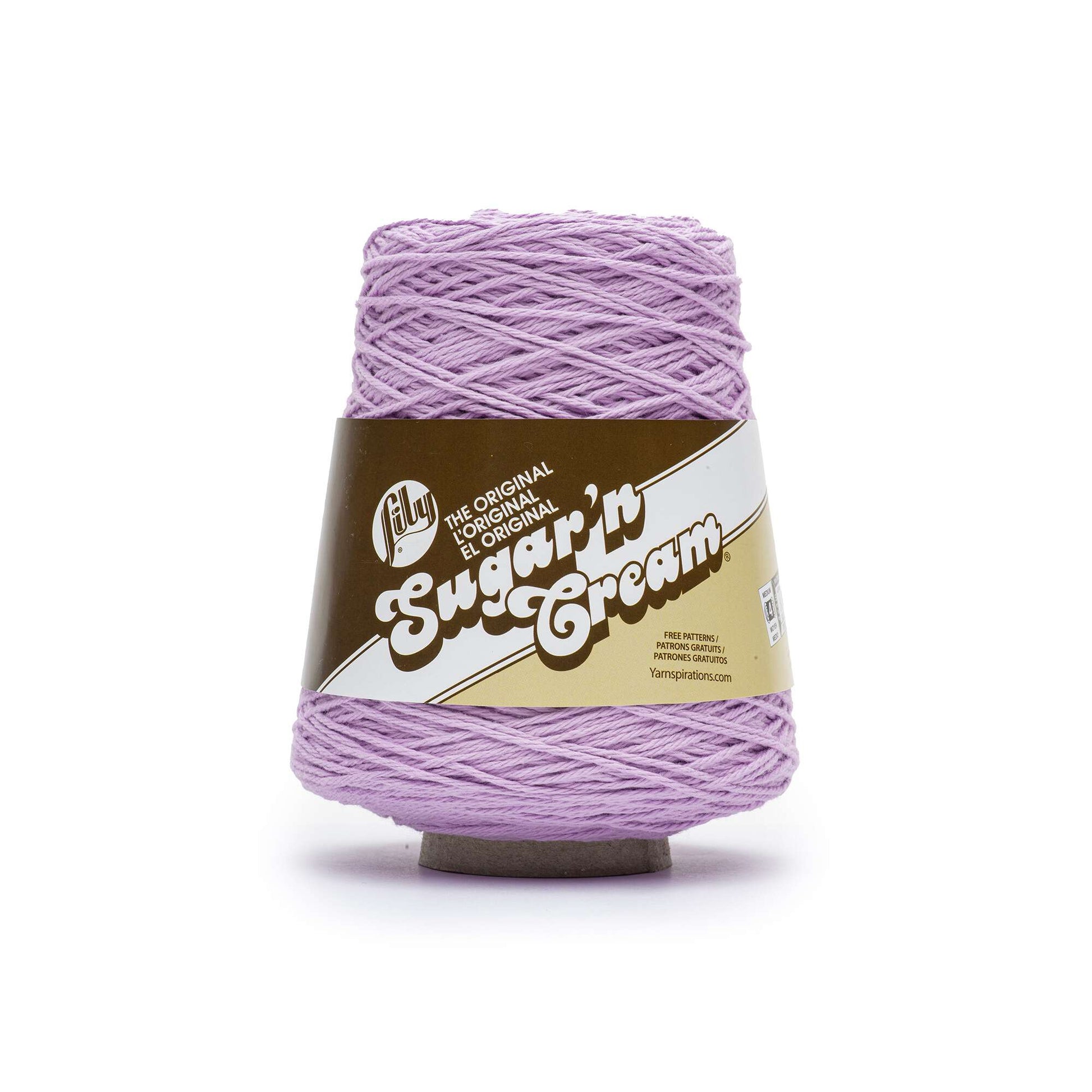Lily Sugar'n Cream Cone Yarn (400g/14oz) Warm Brown