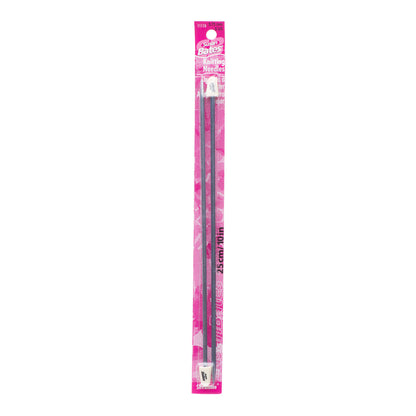 Susan Bates Silvalume 10" Single Point Knitting Needles U.S. 5 (3.75 mm)