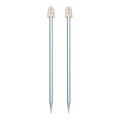 Susan Bates Silvalume 10" Single Point Knitting Needles U.S. 13 (9 mm)