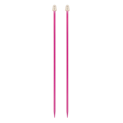 Susan Bates Silvalume 14" Single Point Knitting Needles U.S. 9 (5.5 mm)