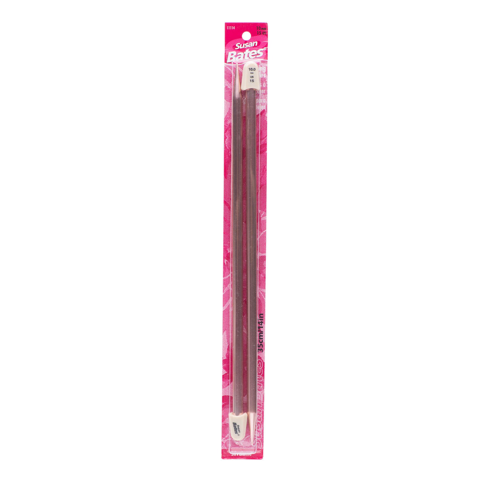 Susan Bates 11107-8 Silvalume - Aguja De Tejer De Doble Punta De 7 Pulgadas, 5 Mm, Turquesa, 4 Por Paquete