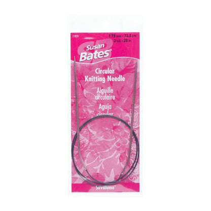 Susan Bates Silvalume 29" Circular Knitting Needles U.S. 2 (2.75 mm)