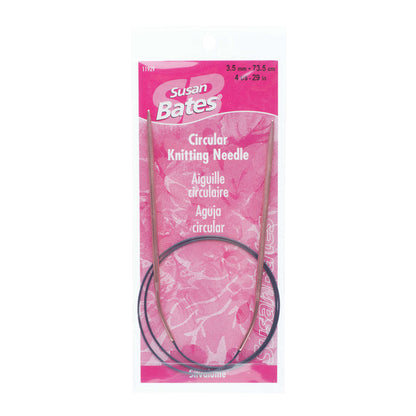 Susan Bates Silvalume 29" Circular Knitting Needles - Clearance Items U.S. 4 (3.5 mm)