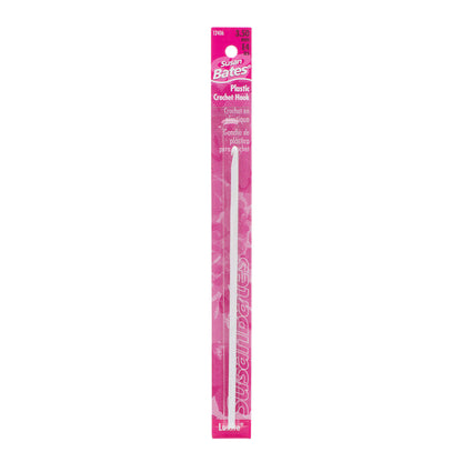 Susan Bates Luxite 5.5" Plastic Crochet Hook - Clearance Items U.S. E/4 (3.5 mm)