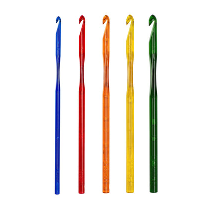 Susan Bates Crystalites Set of 5 Crochet Hooks Susan Bates Crystalites Set of 5 Crochet Hooks