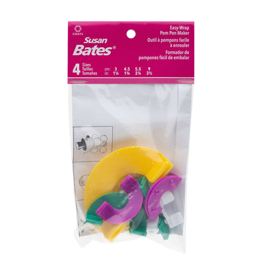 Susan Bates Easy-Wrap Pompom Maker - Clearance Items