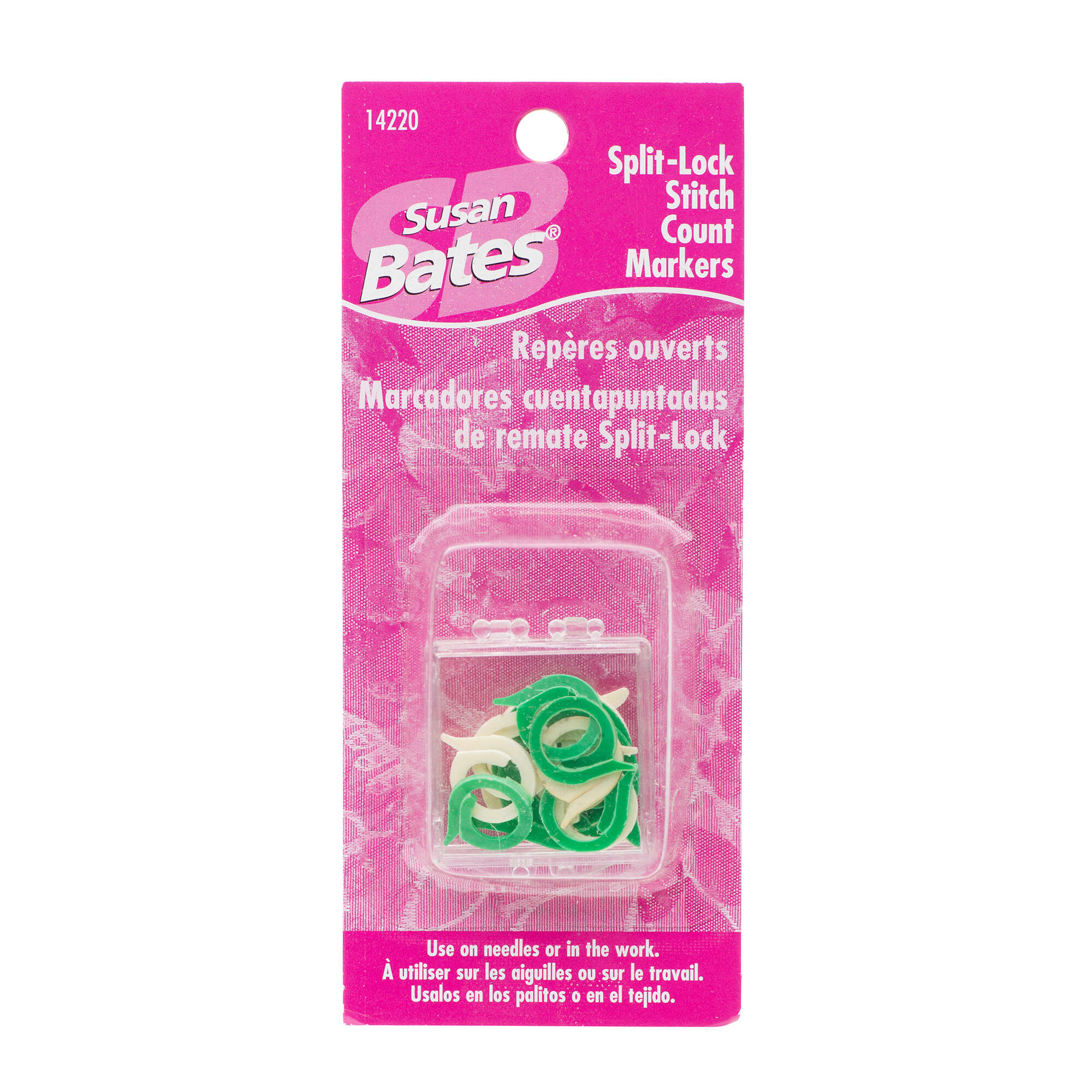 Susan Bates Split-Lock Stitch Count Markers