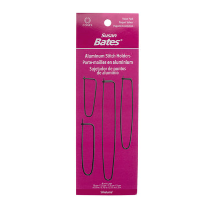 Susan Bates Aluminum Stitch Holders, Value Pack Susan Bates Aluminum Stitch Holders, Value Pack