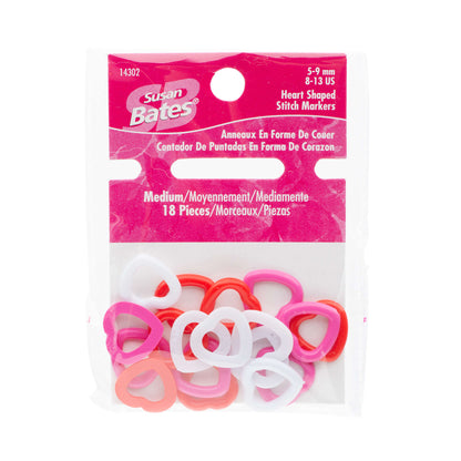 Susan Bates Heart Shaped Stitch Markers - Clearance Items Susan Bates Heart Shaped Stitch Markers - Clearance Items