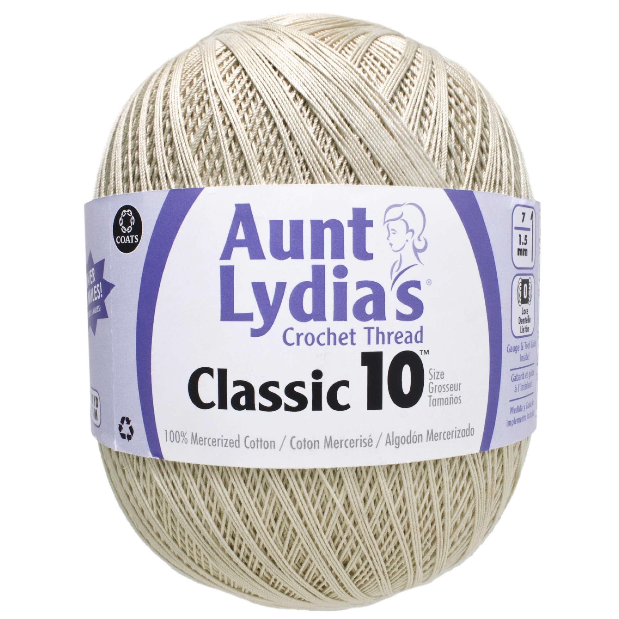 Aunt Lydia's Classic Crochet Thread (Jumbo) Size 10 | Yarnspirations