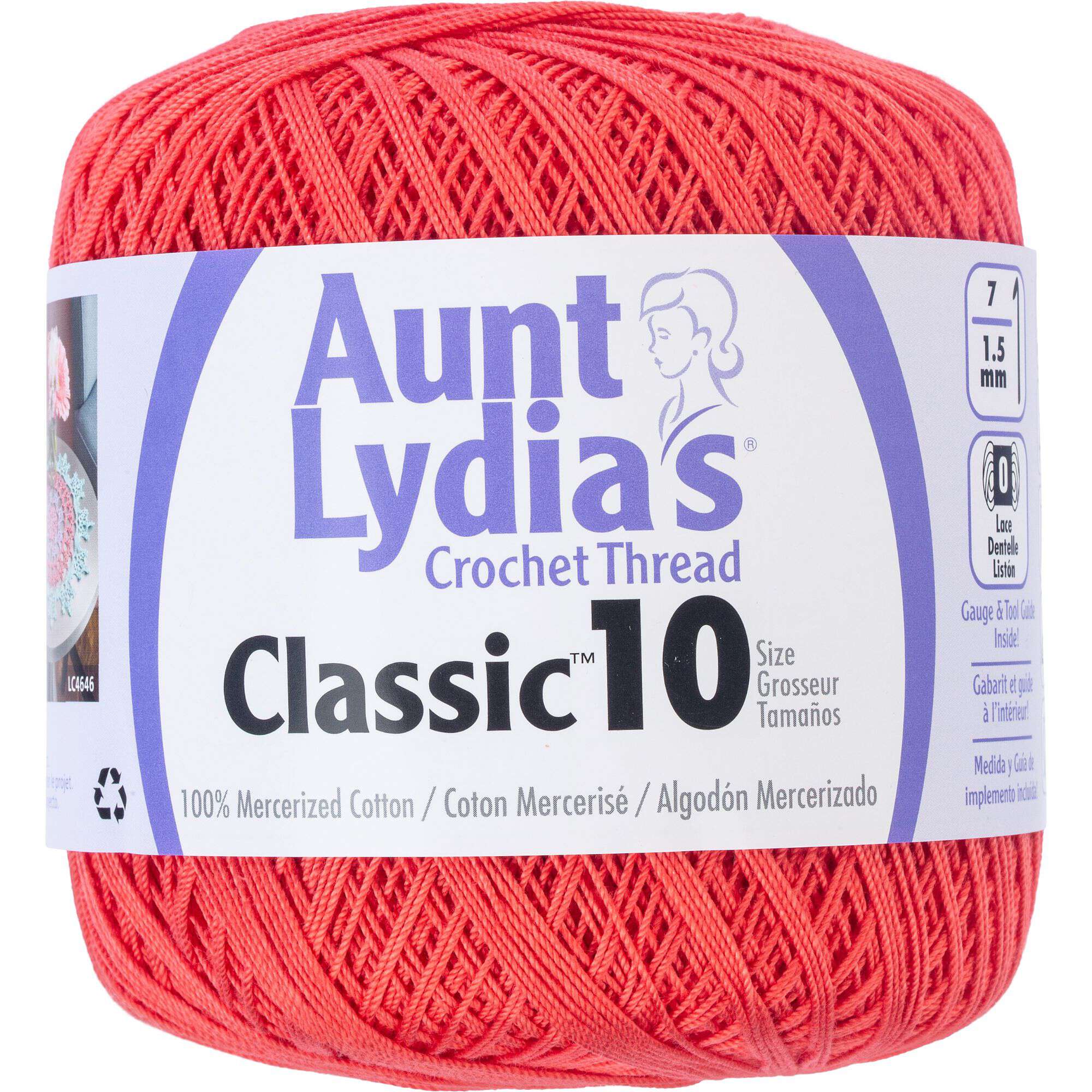 Aunt Lydia's Classic Crochet Thread Size 10 | Yarnspirations