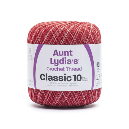 Aunt Lydia's Classic Crochet Thread Size 10 Bowl Of Cherries
