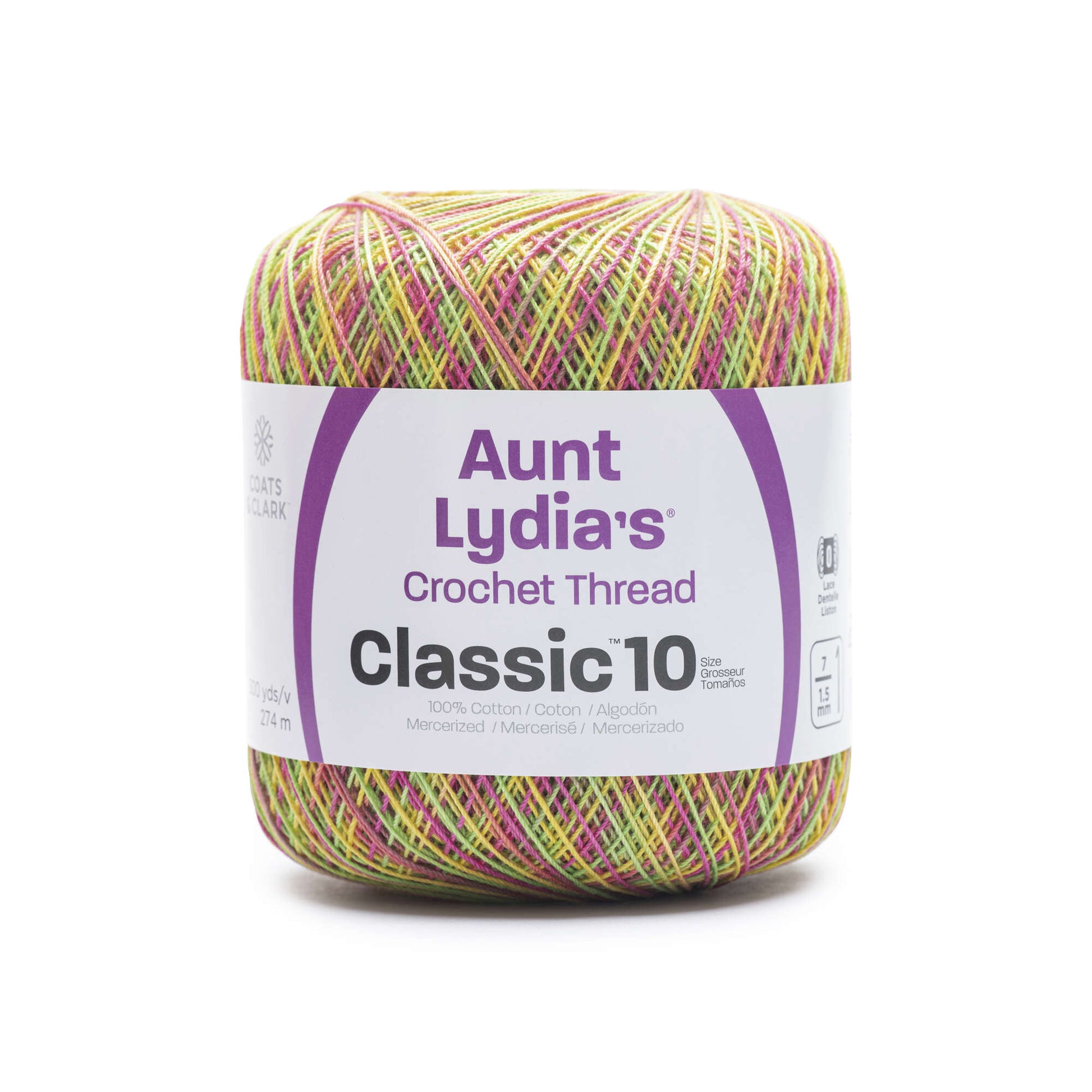 Écheveau géant de laine en coton pour crochet d'Aunt Lydia's