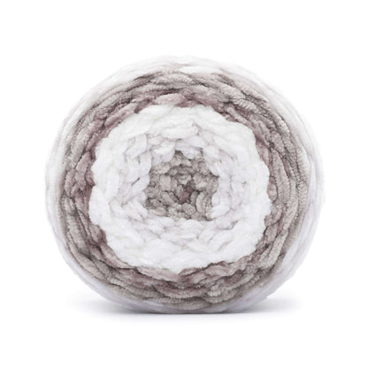 Bernat Velvet Stripes Yarn - Discontinued Shades Doeskin