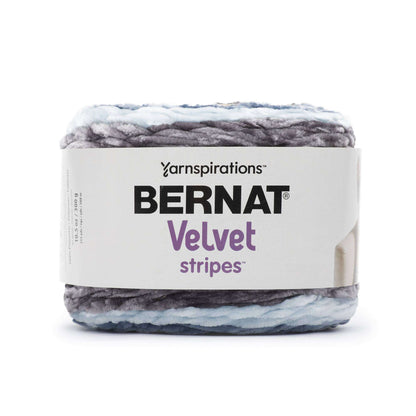 Bernat Velvet Stripes Yarn - Discontinued Shades Embrace