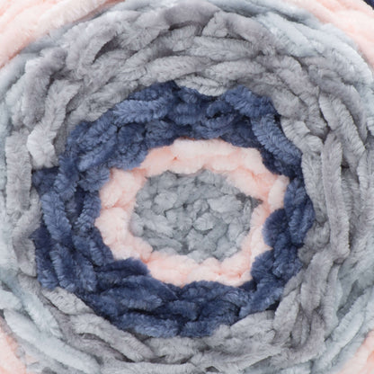 Bernat Velvet Stripes Yarn - Discontinued Shades Soft Storm