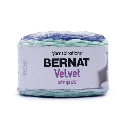 Bernat Velvet Stripes Yarn - Discontinued Shades Hemlock Shadow