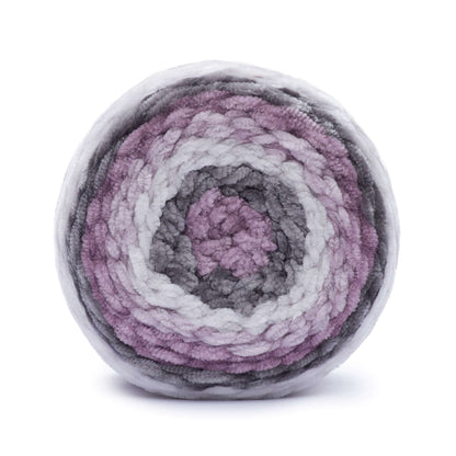 Bernat Velvet Stripes Yarn - Discontinued Shades Lilac Haze