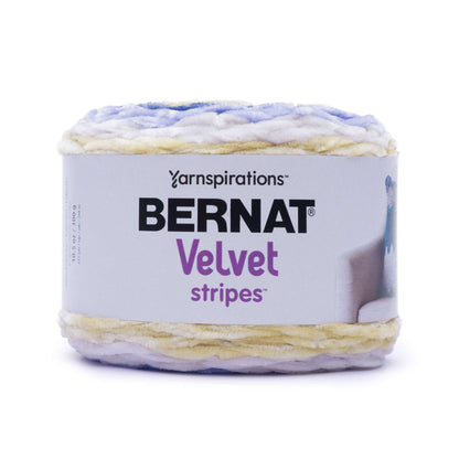 Bernat Velvet Stripes Yarn - Discontinued Shades Cashmere Sand