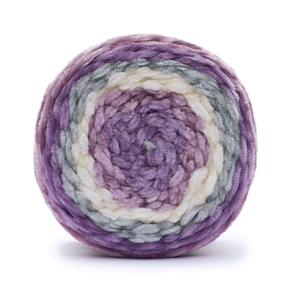 Bernat Velvet Stripes Yarn - Discontinued Shades Potted Orchid