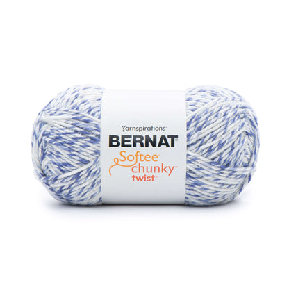 Bernat Softee Chunky Twist Yarn (300g/10.5oz) - Discontinued Shades Blue Shock