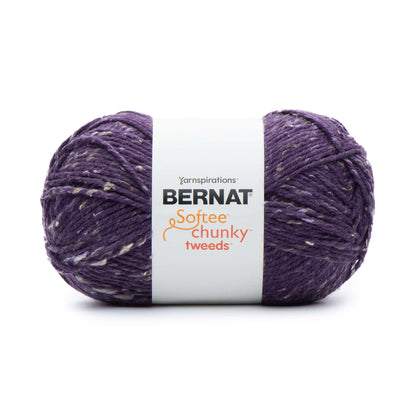 Bernat Softee Chunky Tweeds Yarn (300g/10.5oz) - Discontinued Shades Hyacinth Tweed