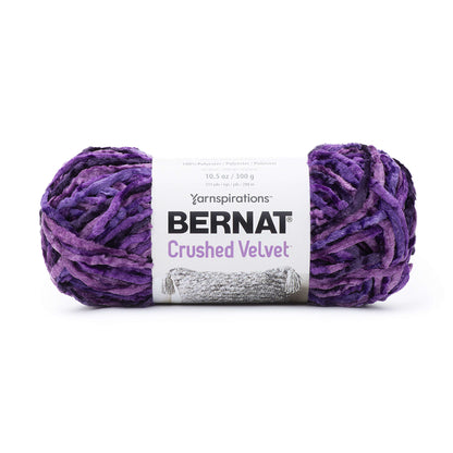 Bernat Crushed Velvet Yarn Potent Purple