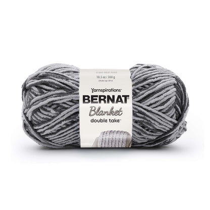 Bernat Blanket Double Take Yarn - Discontinued Gray Storm