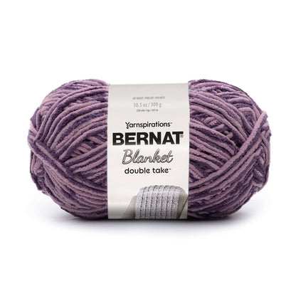 Bernat Blanket Double Take Yarn - Discontinued Crush Grape