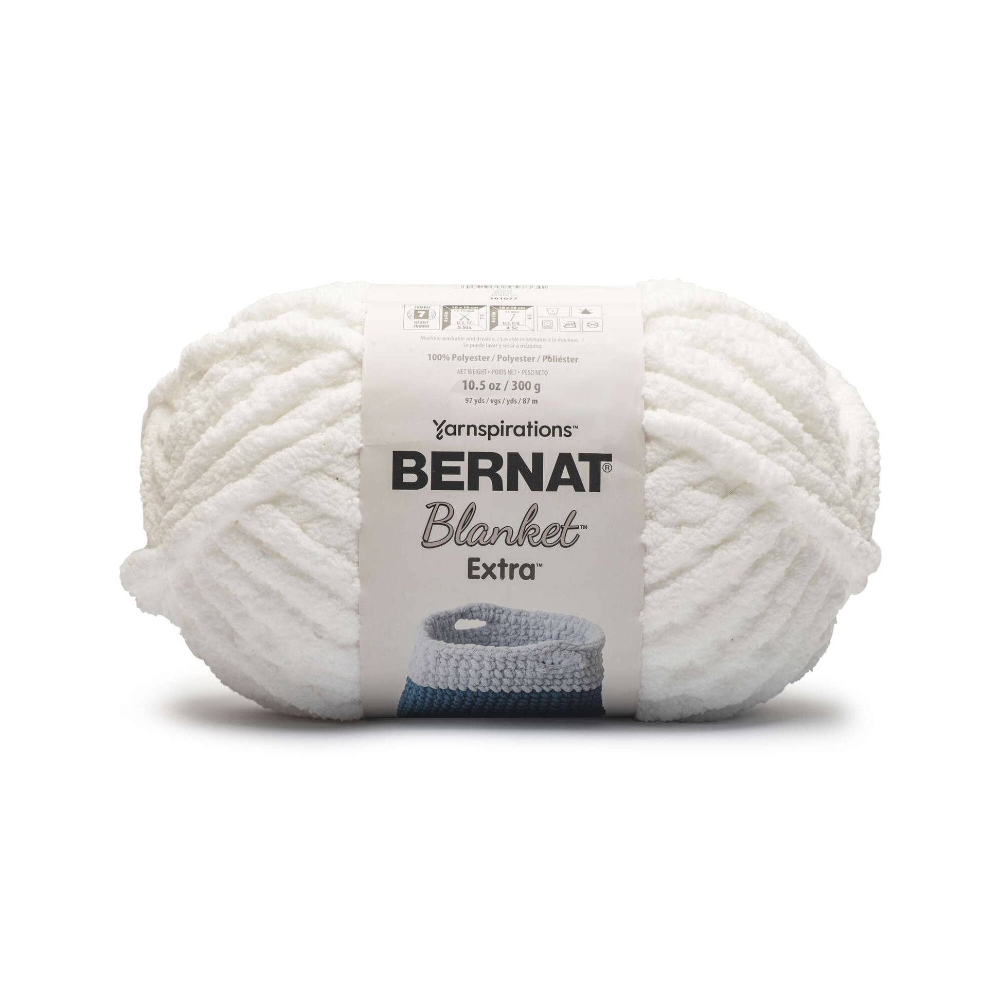 Bernat Blanket Extra Yarn (300g/10.5oz) White